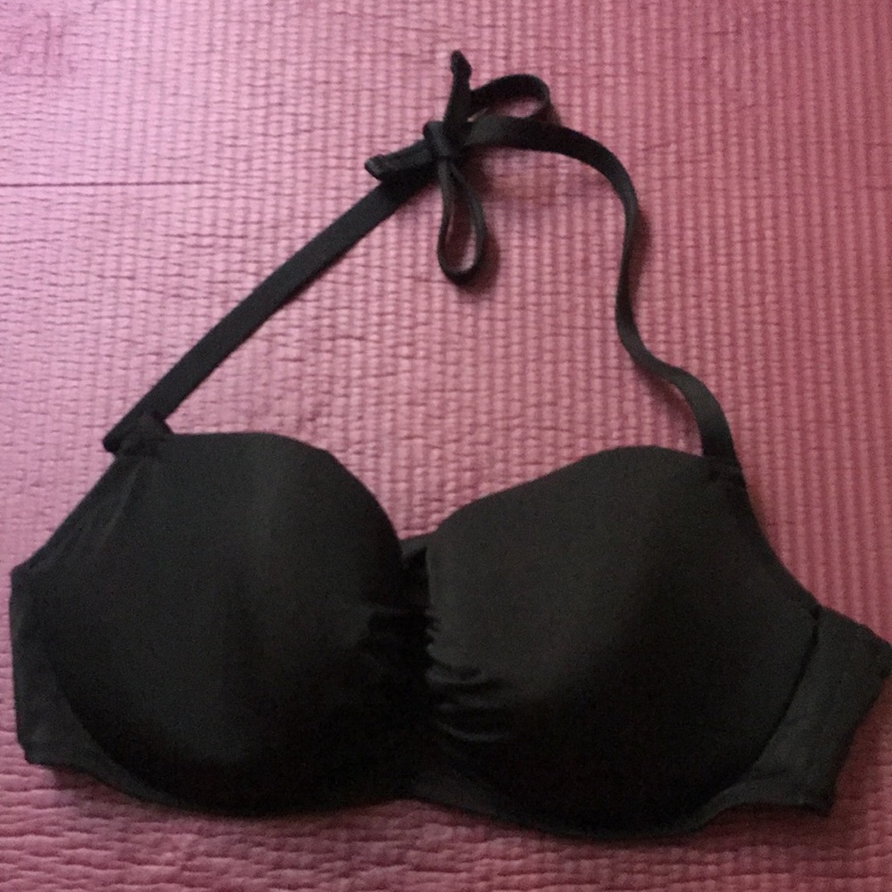 Black bikini top swimsuit